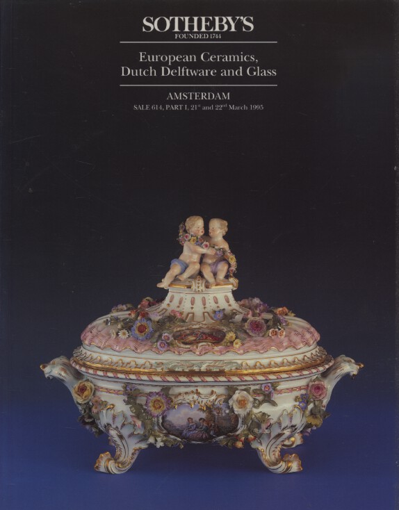 Sothebys March 1995 European Ceramics, Dutch Delftware & Glass (Digital Only)