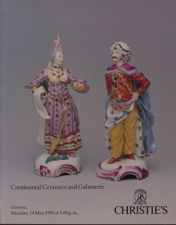 Christies 1990 Continental Ceramics and Galanterie
