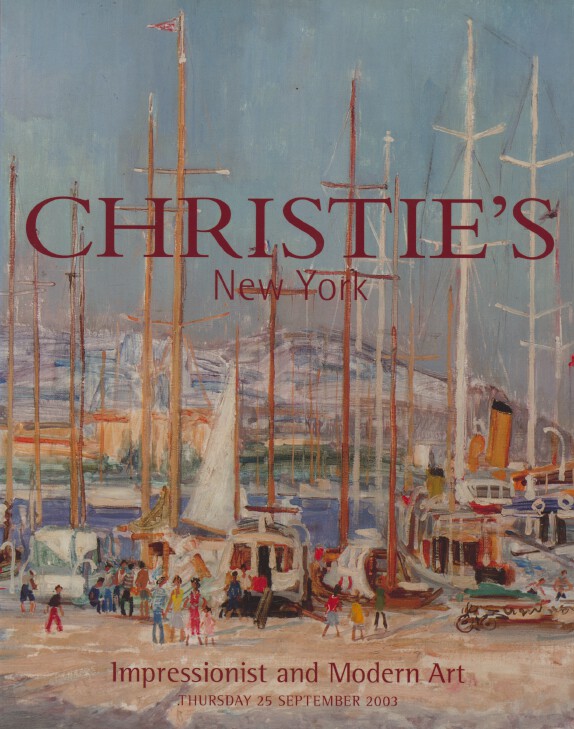 Christies 2003 Impressionist and Modern Art