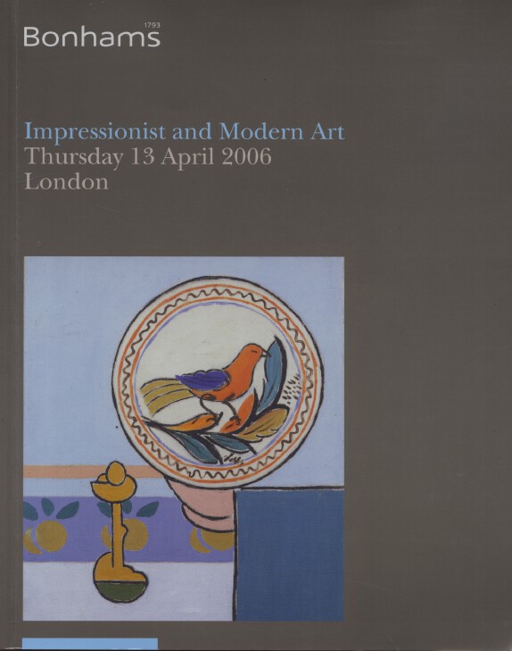 Bonhams 2006 Impressionist and Modern Art - Click Image to Close