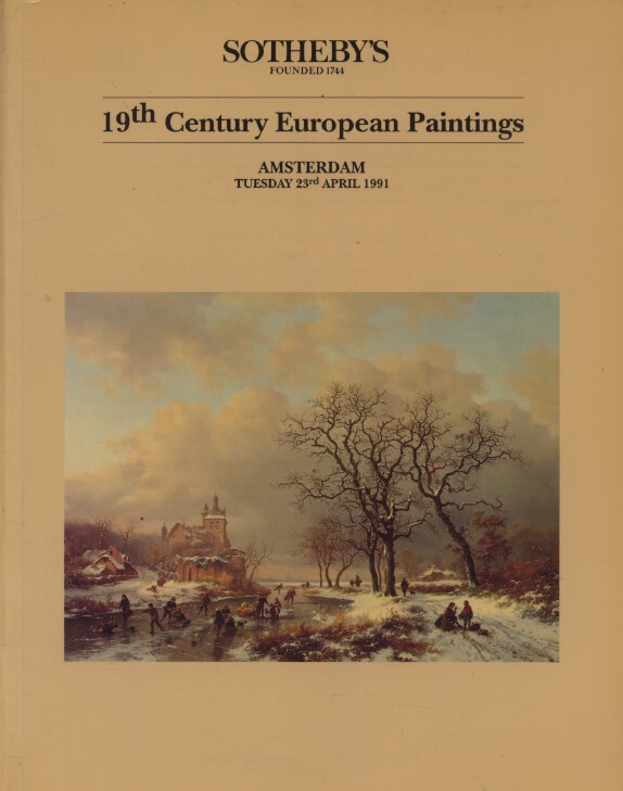 Sothebys 1991 19th Century European Paintings