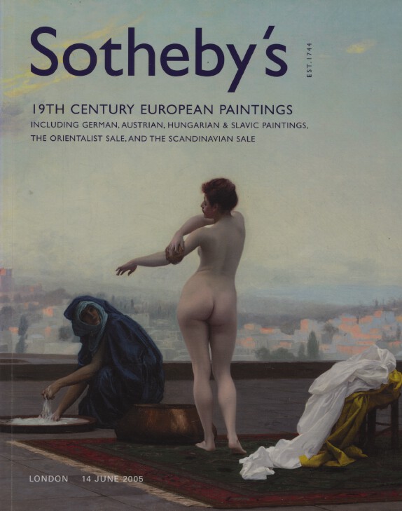 Sothebys 2005 19th C. European Paintings inc. Orientalist Sale