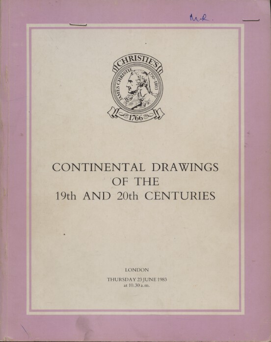Christies1983 Continental Drawings of the 19th & 20th Centuries