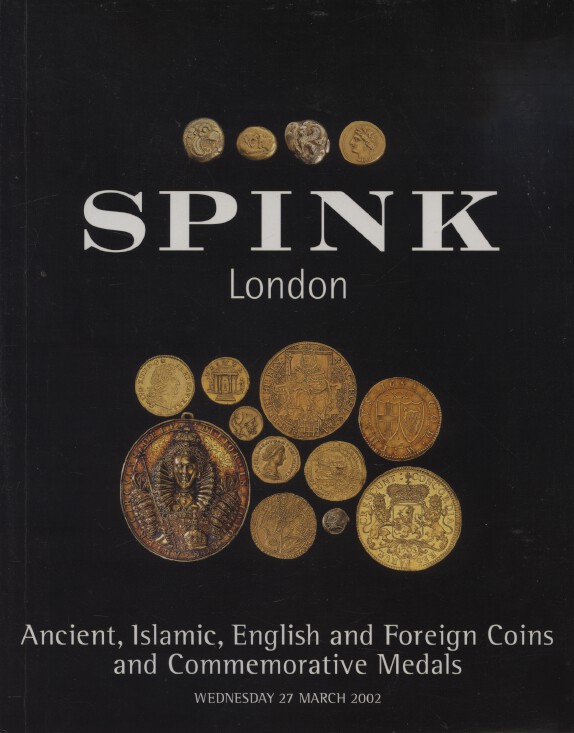 Spink 2002 Ancient, Islamic, English & Foreign Coins & Medals (Digital only)