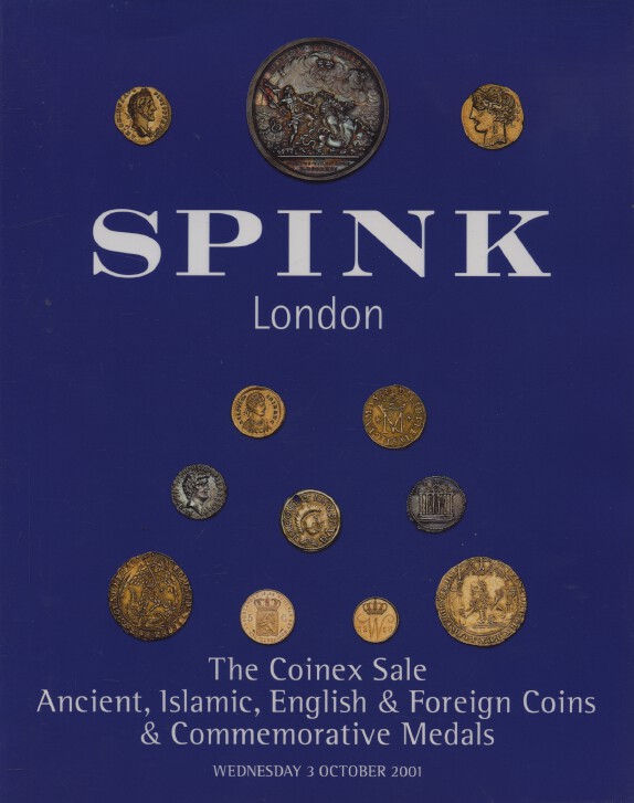 Spink 2001 Ancient, Islamic, English, Foreign Coins, Medals