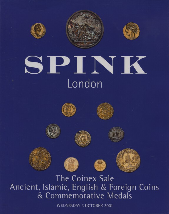 Spink 2001 Ancient, Islamic, English, Foreign Coins, Medals - Click Image to Close