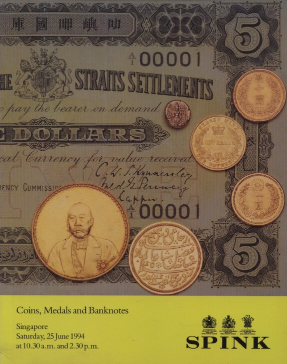 Spink June 1994 Coins, Medals and Banknotes (Digital only)