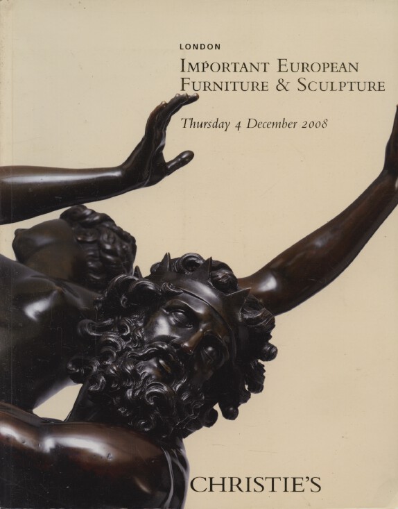 Christies 2008 Important European Furniture & Sculpture