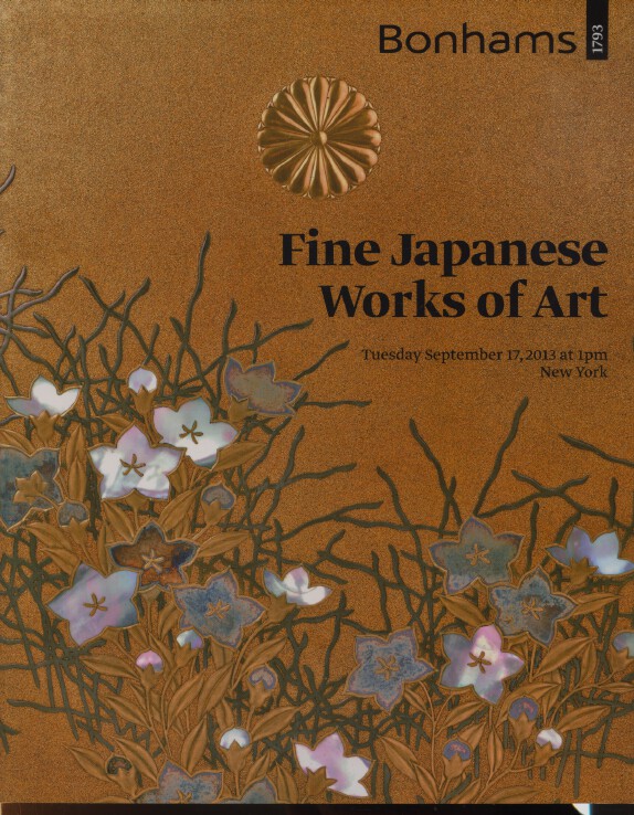 Bonhams September 2013 Fine Japanese Works of Art