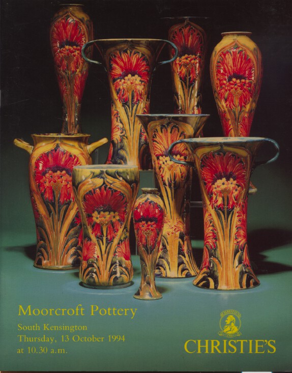 Christies October 1994 Moorcroft Pottery
