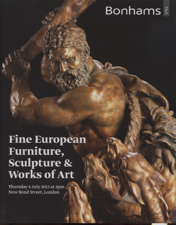 Bonhams 2013 Fine European Furniture, Sculpture & Works of Art - Click Image to Close