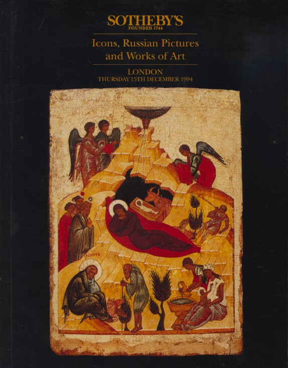 Sothebys December 1994 Icons, Russian Pictures and Works of Art