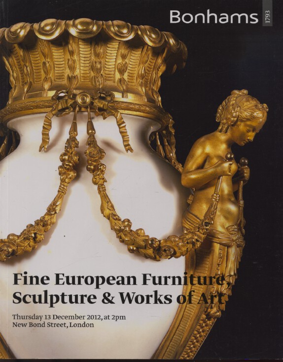 Bonhams 2012 Fine European Furniture, Sculpture and Works of Art - Click Image to Close