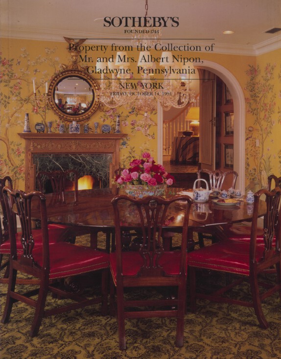Sothebys 1994 Albert Nipon Collection Furniture & Decorations (Digital only)