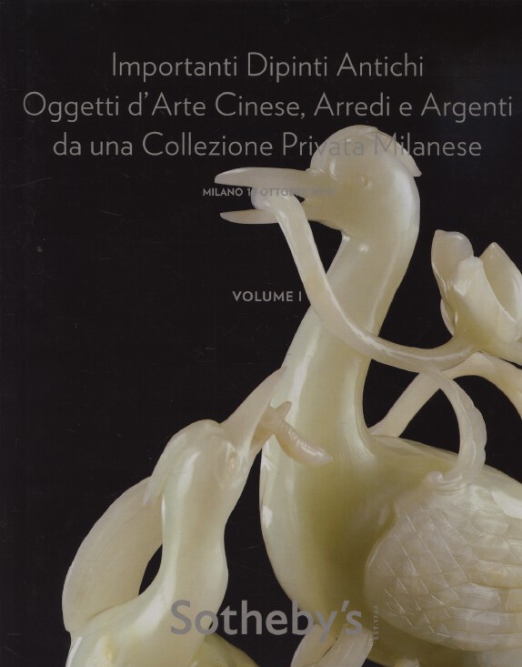 Sothebys Oct 2010 Important Old Master Paintings, Chinese WoA HB