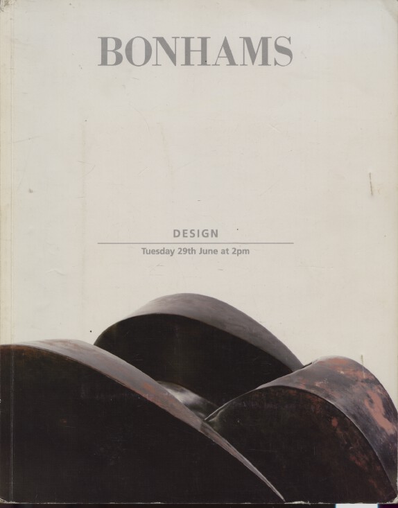 Bonhams June 1999 Design