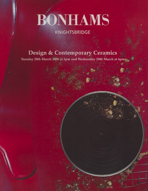 Bonhams March 2000 Design and Contemporary Ceramics (Digital only)