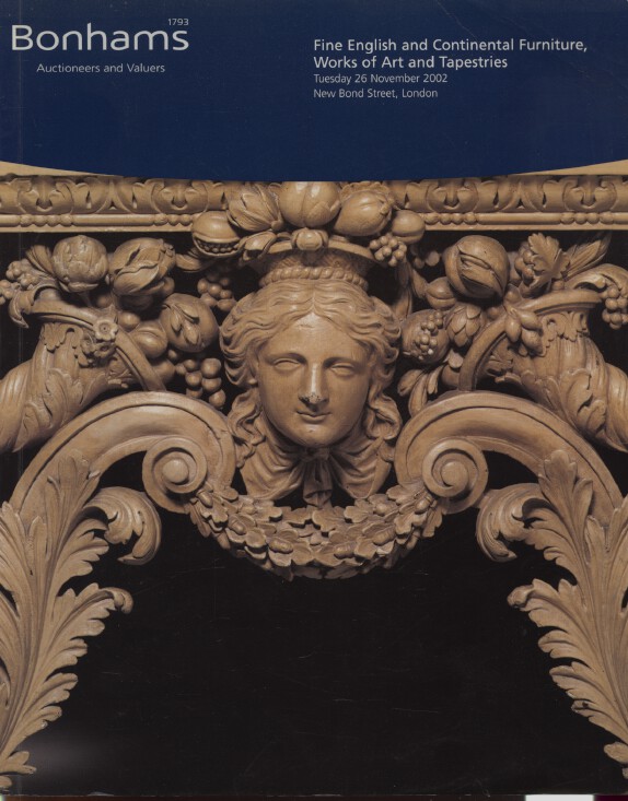 Bonhams 2002 Fine English & Continental Furniture, Works of Art