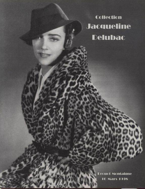 Drouot 1998 Jacqueline Delubac Collection Modern Art, Furniture, Bronzes & WoA