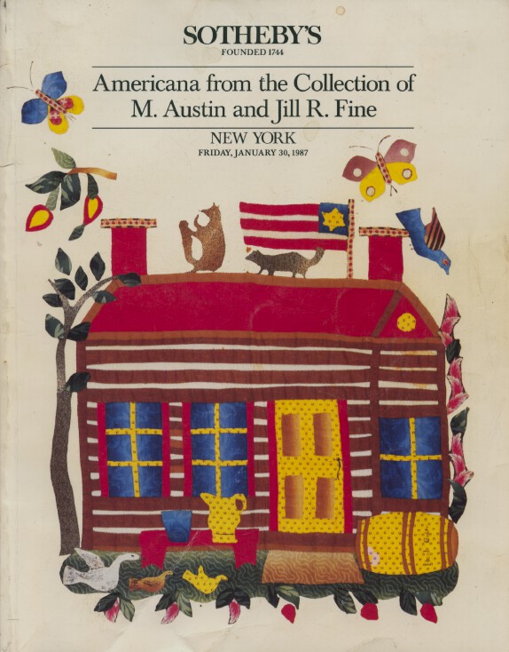 Sothebys January 1987 Americana from the Collection of M. Austin & Jill R. Fine