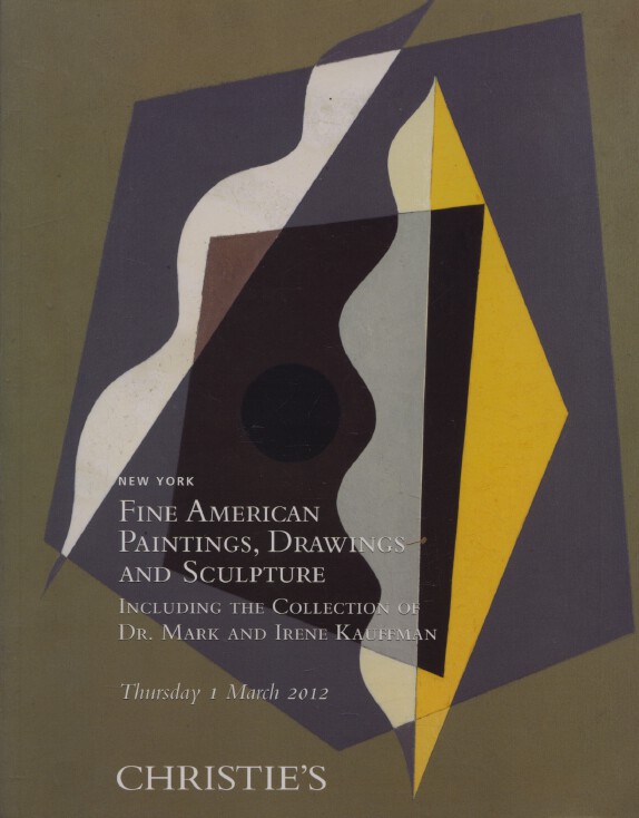 Christies March 2012 Fine American Paintings, Drawings inc. Kauffman Collection