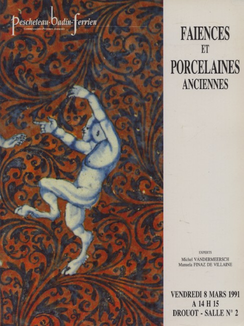 Pescheteau-Badin March 1991 Porcelain & Faiences 16th to 19th Centuries - Click Image to Close