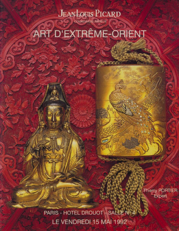 Picard May 1992 Oriental Art, Ceramics, Ivory, Glass, Tsuba, Japanese Arms etc.