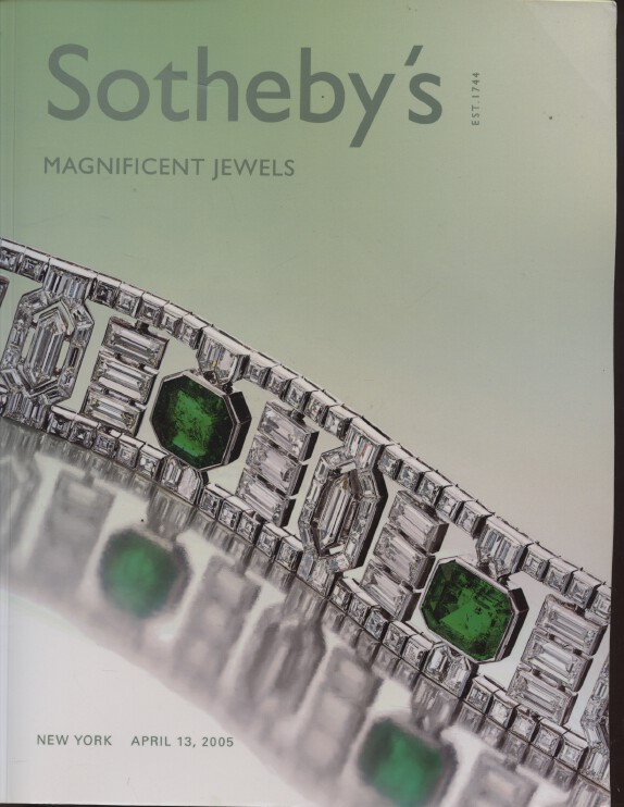 Sothebys April 2005 Magnificent Jewels