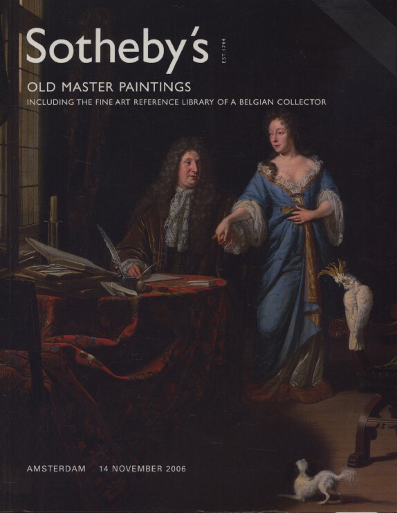Sothebys November 2006 Old Master Paintings inc. Fine Art Reference Library