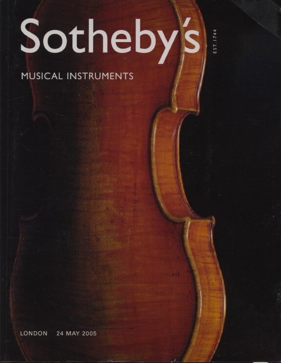 Sothebys May 2005 Musical Instruments