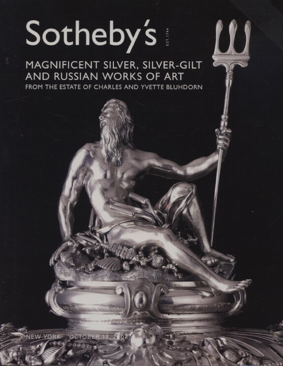 Sothebys October 2007 Magnificent Silver, Silver-Gilt & Russian Works of Art