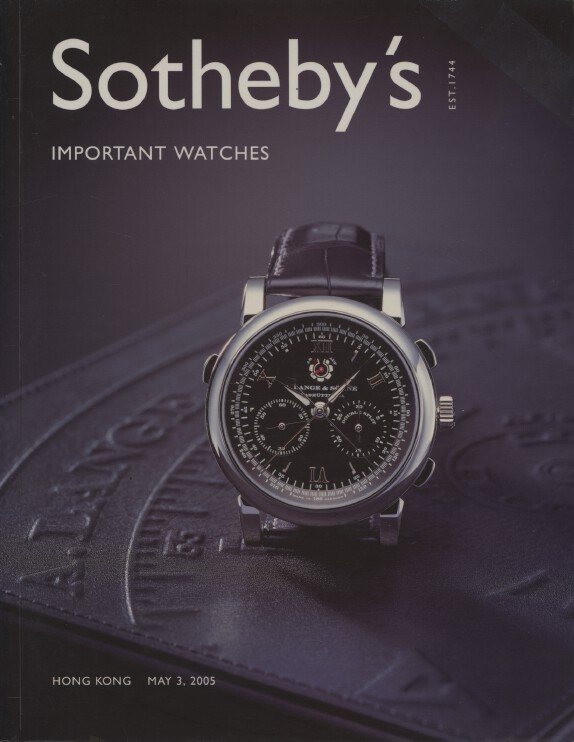 Sothebys May 2005 Important Watches