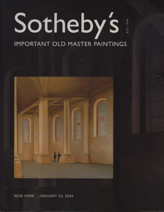 Sothebys January 2004 Important Old Master Paintings