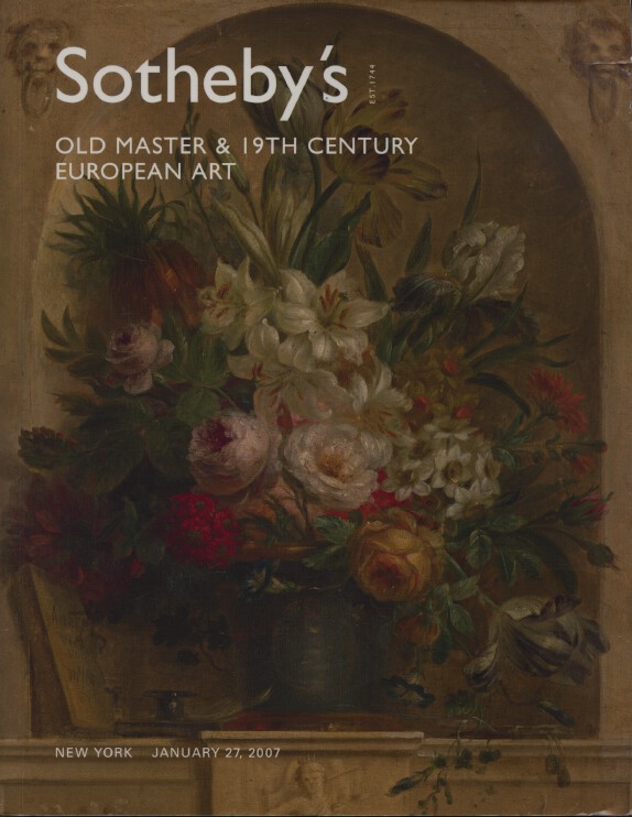 Sothebys January 2007 Old Master & 19th Century European Art