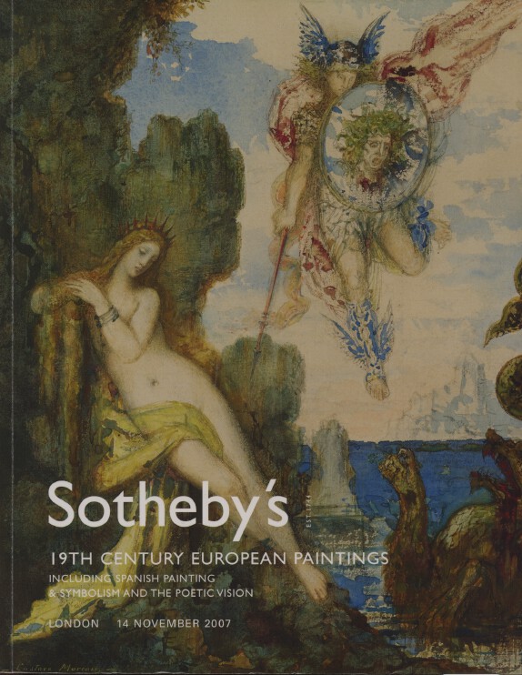 Sothebys November 2007 19th Century European Paintings inc. Spanish & Symbolism