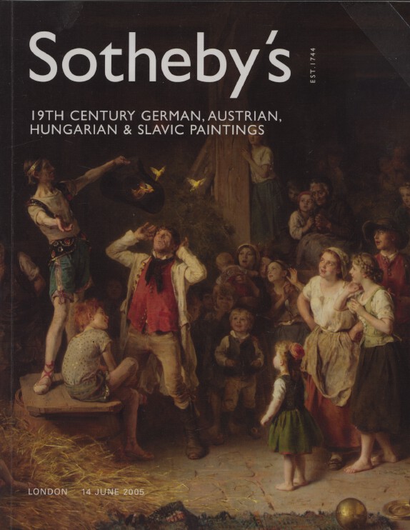 Sothebys June 2005 19th Century German, Austrian, Hugarian & Slavic Paintings