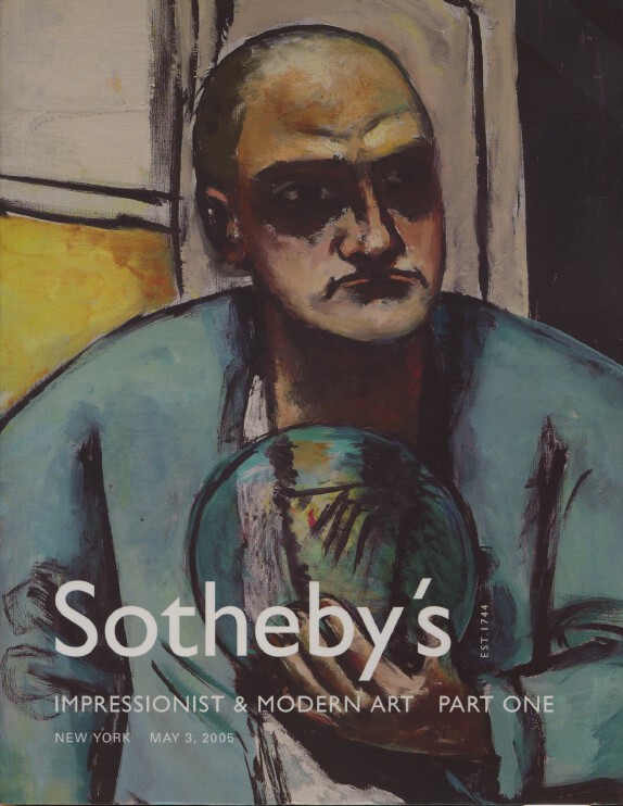 Sothebys May 2005 Impressionist & Modern Art Part One