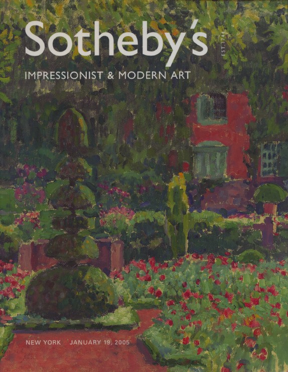 Sothebys January 2005 Impressionist & Modern Art