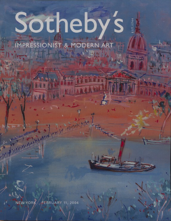 Sothebys February 2004 Impressionist & Modern Art