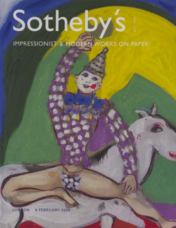 Sothebys February 2005 Impressionist & Modern Works on Paper