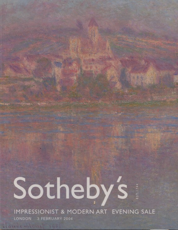 Sothebys February 2004 Impressionist & Modern Art - Evening Sale