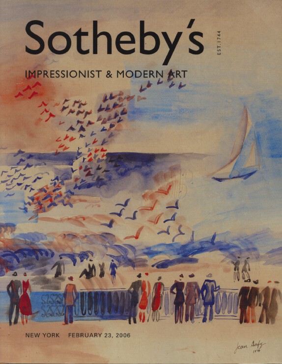 Sothebys February 2006 Impressionist & Modern Art