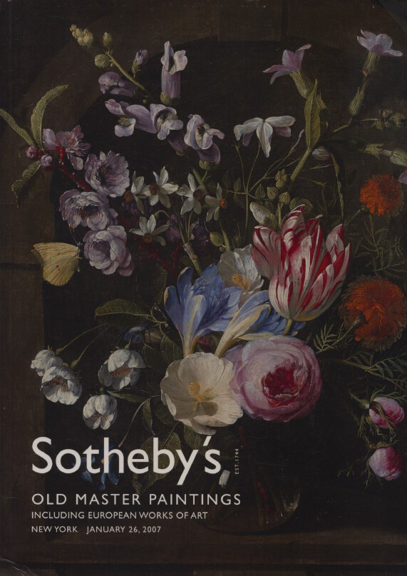 Sothebys January 2007 Old Master Paintings including (Digital only)