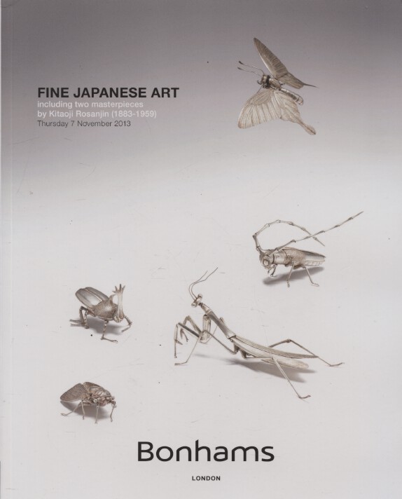 Bonhams November 2013 Fine Japanese Art inc. 2 Masterpieces Kitaoji Rosanjin
