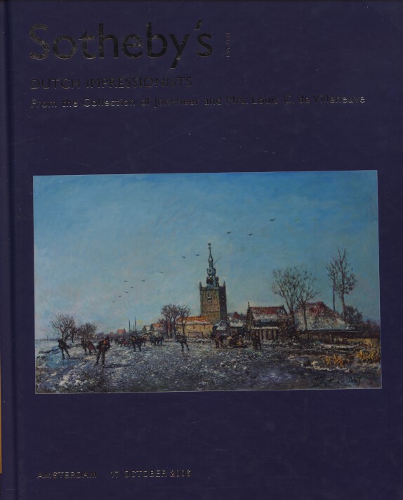 Sothebys Oct 2006 Dutch Impressionists Jonkheer & Louis de Villeneuve Collection