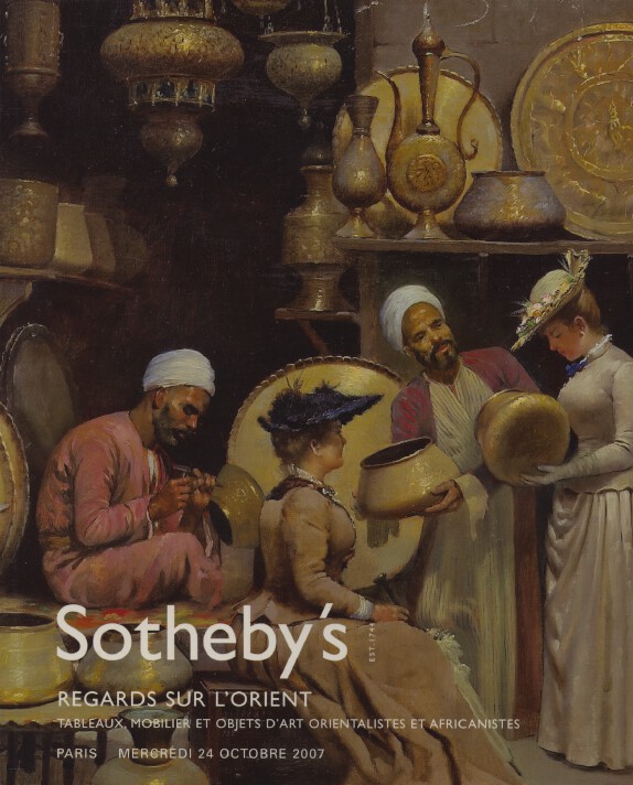 Sothebys October 2007 Orientalists & African Paintings, Furniture & Works of Art