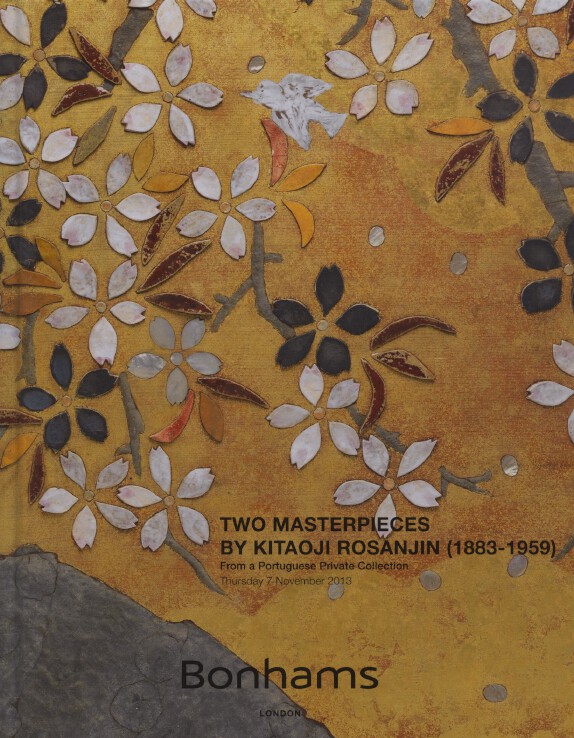Bonhams November 2013 Two Masterpieces by Kitaoji Rosanjin (1883-1959) HB