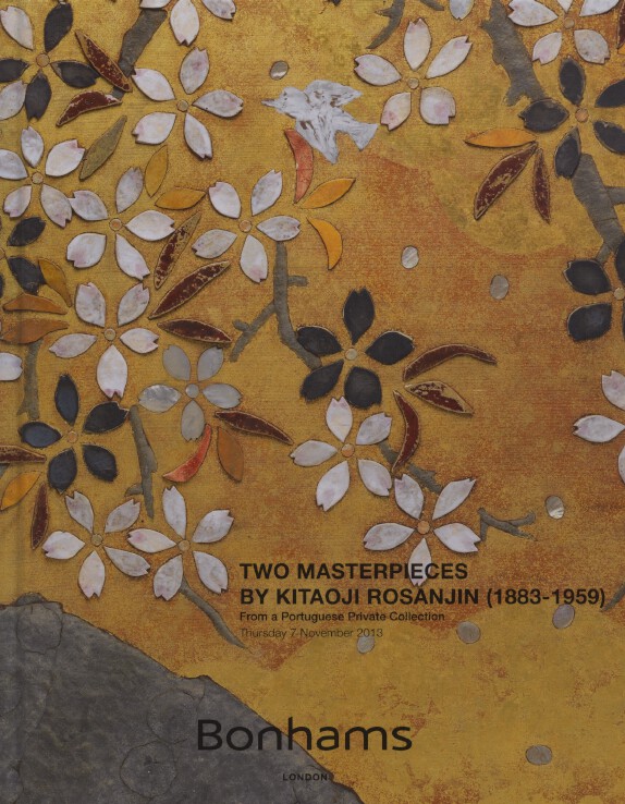 Bonhams November 2013 Two Masterpieces by Kitaoji Rosanjin (1883-1959) HB - Click Image to Close