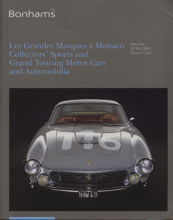Bonhams May 2006 Collectors' Sports and Grand Touring Cars (Digital only)