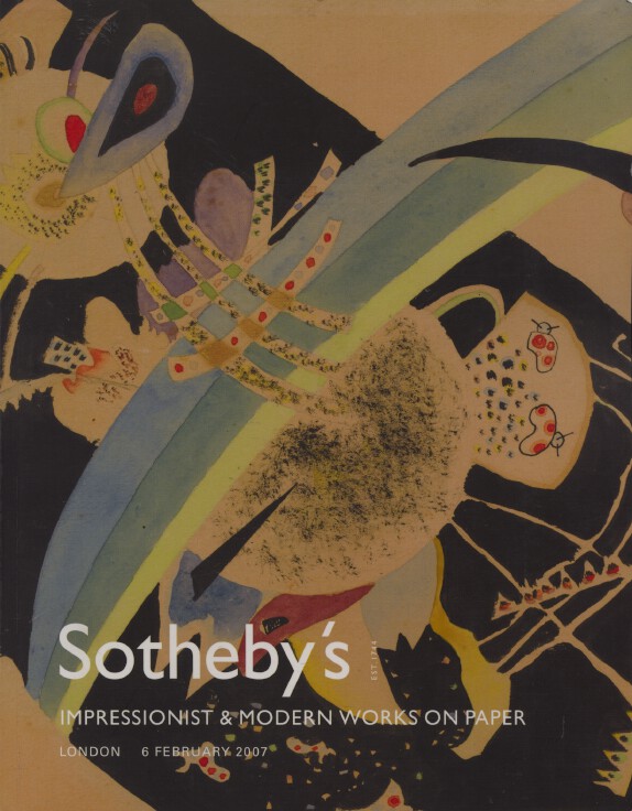Sothebys February 2007 Impressionist & Modern Works on Paper